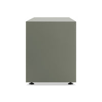 Superchoice 2 Door / 2 Drawer Console in Grey Green - Angle 7