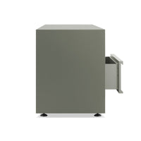 Superchoice 2 Door / 2 Drawer Console in Grey Green - Angle 8