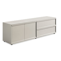 Superchoice 2 Door / 2 Drawer Console in Putty - Angle 5