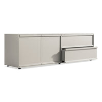 Superchoice 2 Door / 2 Drawer Console in Putty - Angle 6