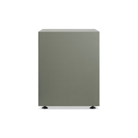 Superchoice 2 Door Credenza in Grey Green - Angle 5