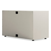 Superchoice 2 Door Credenza in Putty - Angle 7