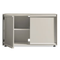 Superchoice 2 Door Credenza in Putty - Angle 2