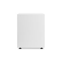 Superchoice 2 Door Credenza in White - Angle 5