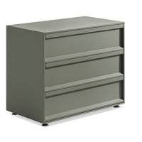 Superchoice 3 Drawer Dresser in Grey Green - Angle 4