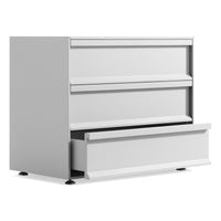 Superchoice 3 Drawer Dresser en White - ángulo 5