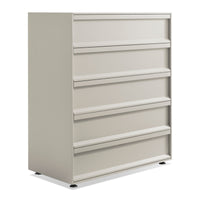 Superchoice 5 Drawer Dresser in Putty - Angle 3