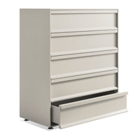 Superchoice 5 Drawer Dresser in Putty - Angle 5