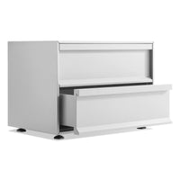 Superchoice Nightstand in White - Angle 4