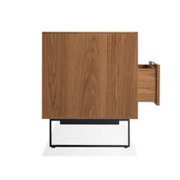 Series 11 2 Door / 2 Drawer Console in Walnut - Angle 7