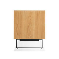 Series 11 2 Door / 2 Drawer Console in White Oak - Angle 6