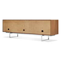 Series 11 2 Door / 2 Drawer Console in Walnut - Angle 8