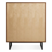 Series 11 5 Drawer Dresser in Walnut - Angle 8