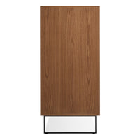 Series 11 5 Drawer Dresser in Walnut - Angle 5