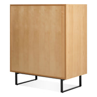 Series 11 5 Drawer Dresser in White Oak - Angle 7
