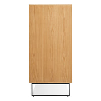 Series 11 5 Drawer Dresser in White Oak - Angle 5