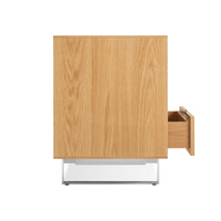 Series 11 6 Drawer Dresser in White Oak - Angle 6