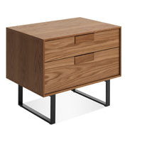 Series 11 Nightstand in Walnut - Angle 5
