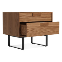 Series 11 Nightstand in Walnut - Angle 6