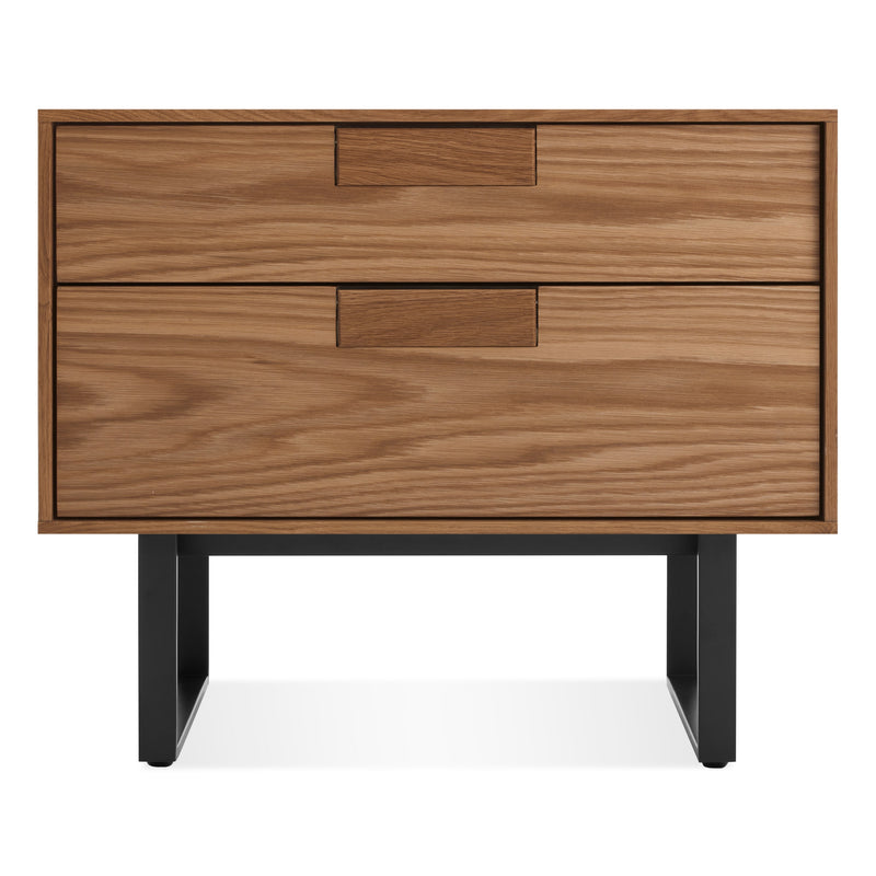 Series 11 Nightstand in Walnut - Angle 1