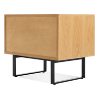Series 11 Nightstand in White Oak - Angle 10