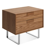 Series 11 Nightstand en Walnut - ángulo 5