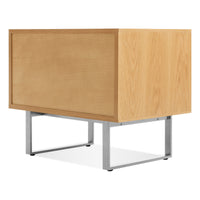 Series 11 Nightstand in White Oak - Angle 10