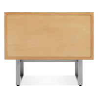 Series 11 Nightstand in White Oak - Angle 11
