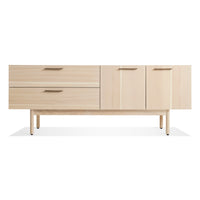 Shale 2 Drawer / 2 Door Console in Hickory - Angle 1