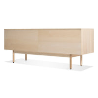 Shale 4 Drawer Dresser in Hickory - Angle 8