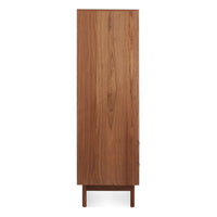 Shale Bar Cabinet in Walnut - Angle 6