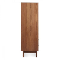 Shale Wardrobe in Walnut - Angle 6