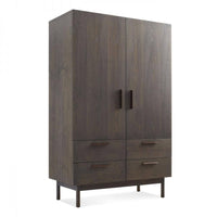 Shale Wardrobe in Smoke - Angle 4