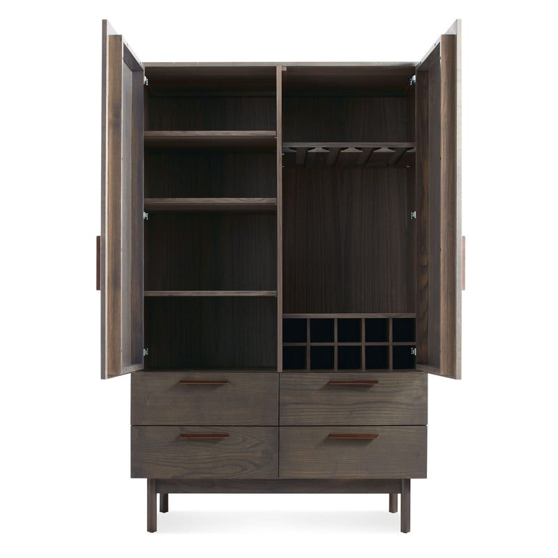 Shale Bar Cabinet en Smoke