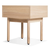 Shale Nightstand in Hickory - Angle 8