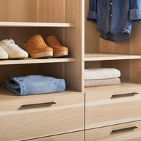 Shale Wardrobe in Hickory - Angle 11