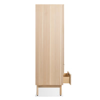 Shale Wardrobe in Hickory - Angle 7