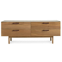 Shale 4 Drawer Dresser in Walnut - Angle 1