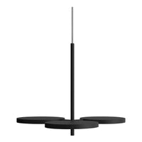 Shine On Large Pendant Light in Black - Angle 4