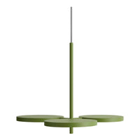 Shine On Large Pendant Light in Grasshopper - Angle 4