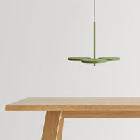Shine On Large Pendant Light in Grasshopper - Angle 9