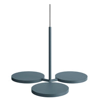 Shine On Large Pendant Light in Marine Blue - Angle 3