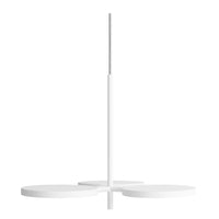 Shine On Large Pendant Light in White - Angle 5