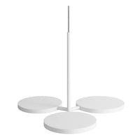 Shine On Large Pendant Light in White - Angle 3