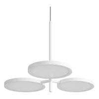 Shine On Large Pendant Light in White - Angle 1