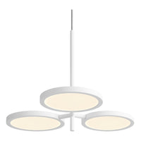 Shine On Large Pendant Light in White - Angle 2