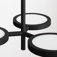 Shine On Large Pendant Light in Black - Angle 8