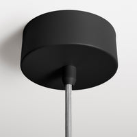 Shine On Large Pendant Light in Black - Angle 6