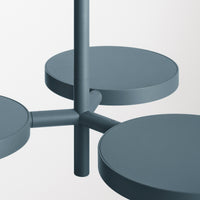 Shine On Large Pendant Light in Marine Blue - Angle 7
