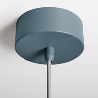 Shine On Large Pendant Light in Marine Blue - Angle 6